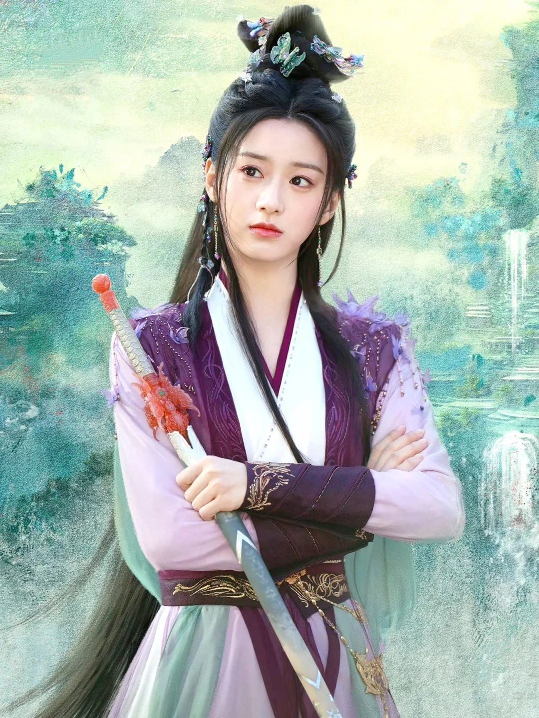 水龙吟｜钟春髻&包上恩 服装造型