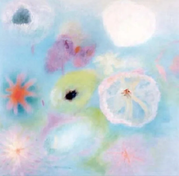 每日插画| 虚幻和现实的光影撩拨情绪