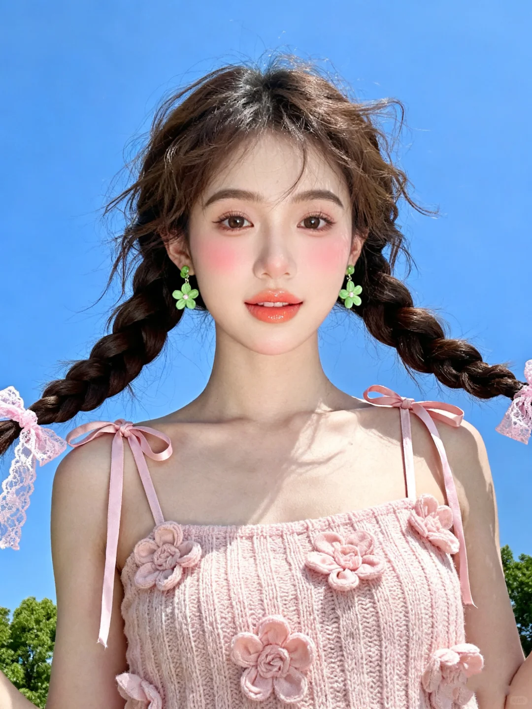 1分钟get同款夏日氧气甜妹写真～（附口令）