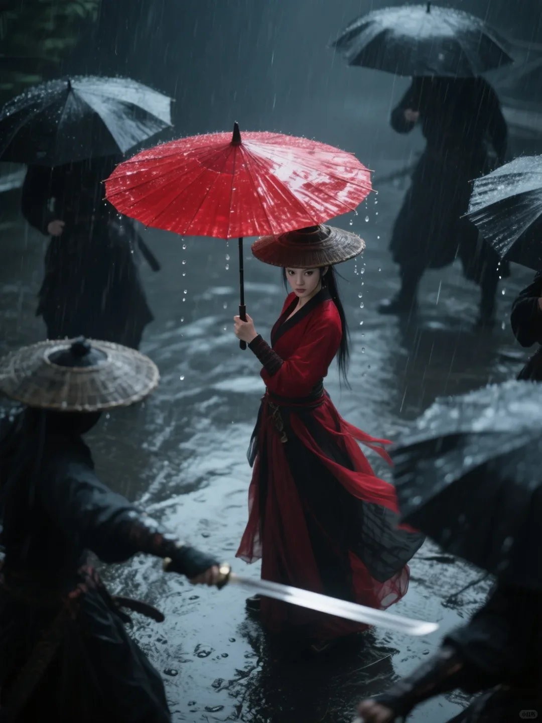 伞下藏着整个江湖