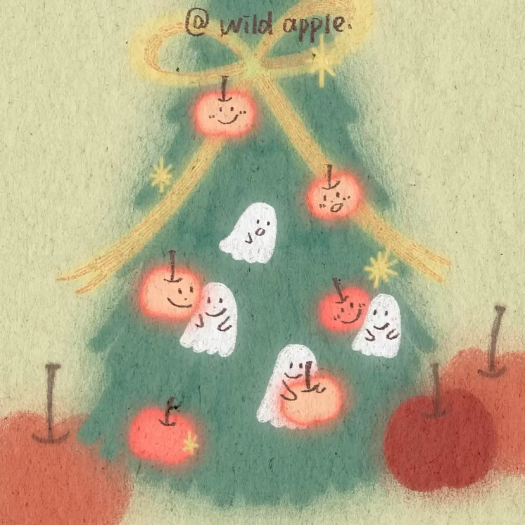 11月手绘壁纸 👻｜✨ 𝗵𝗮𝗹𝗹𝗼𝘄𝗲𝗲𝗻