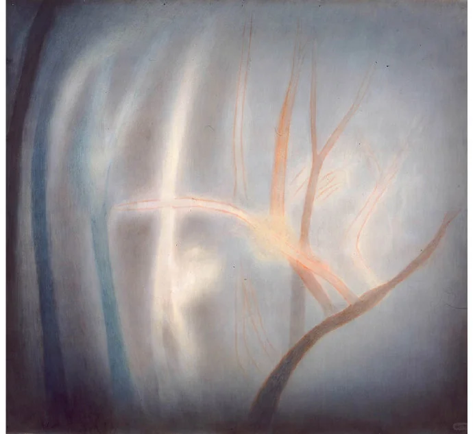 每日插画| 虚幻和现实的光影撩拨情绪