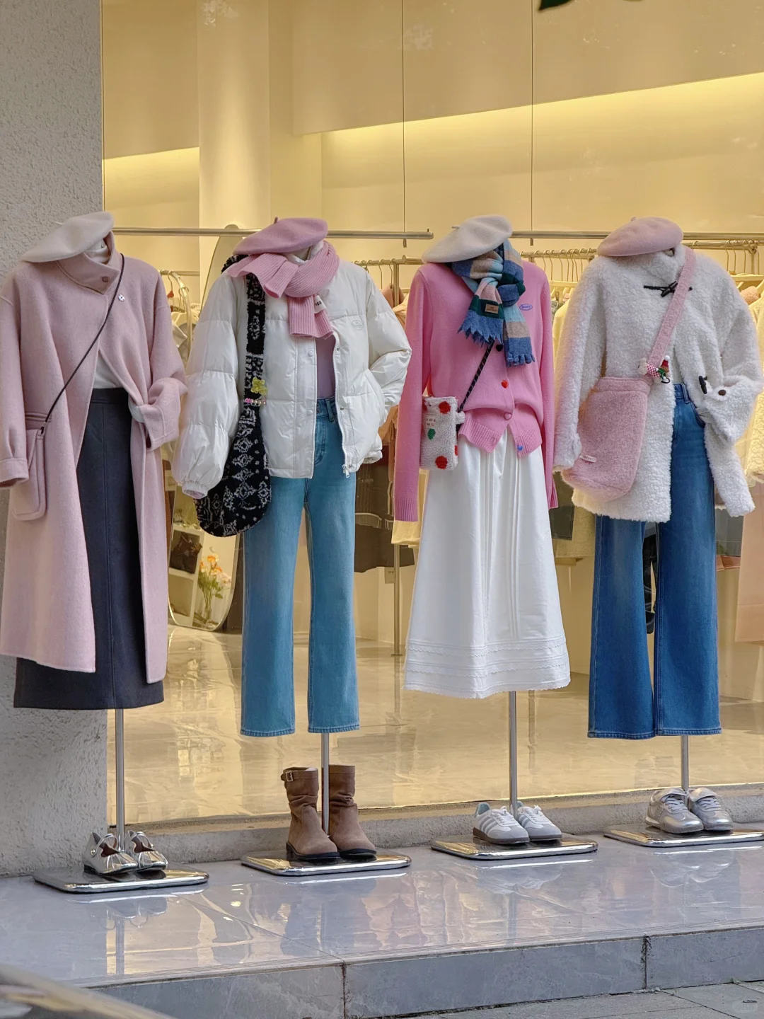 48套❗️冬季韩女氛围感穿搭🇰🇷每一套都好爱