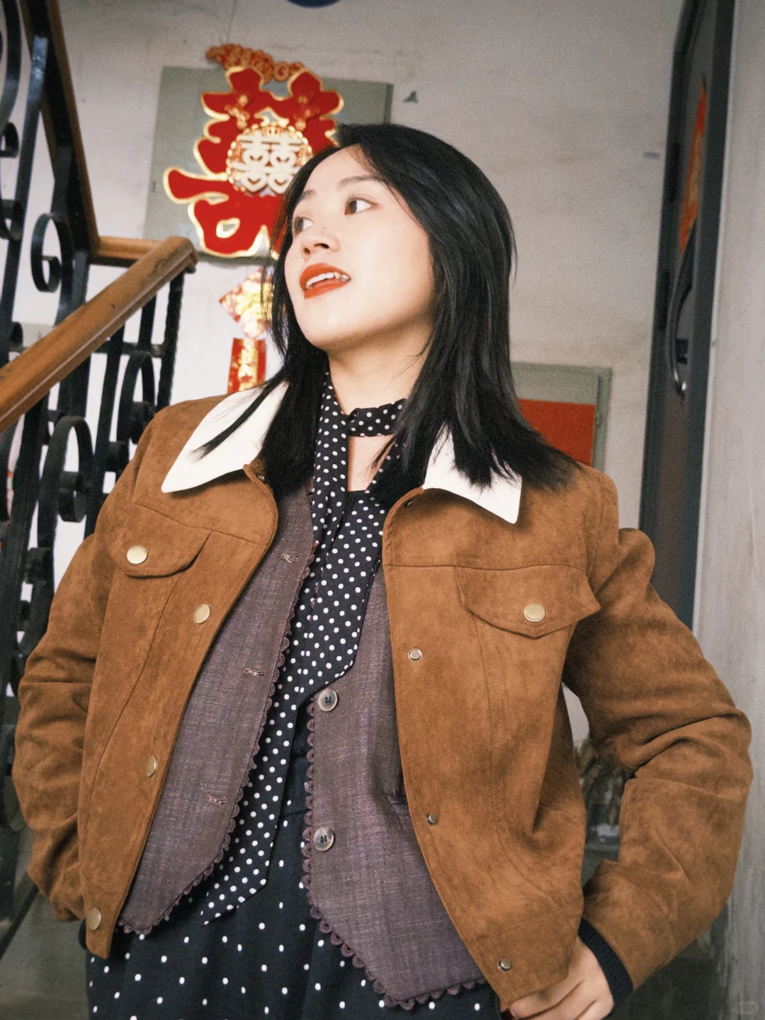 小个子女生的复古风