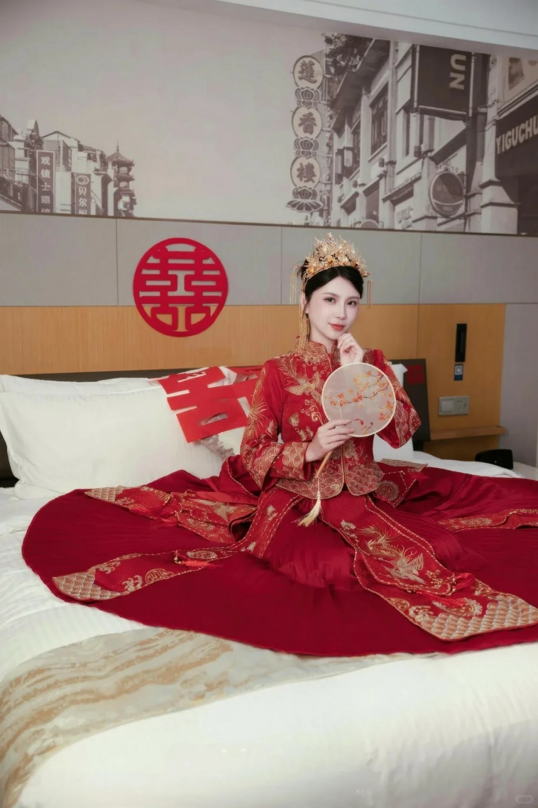 醉美中式婚服秀之秀人小蛮妖《10865》