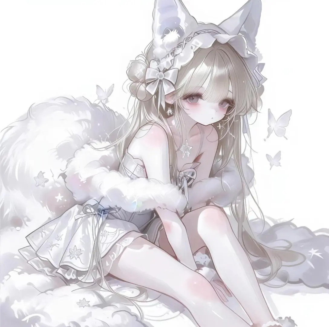 自用头像分享｜纯白天使