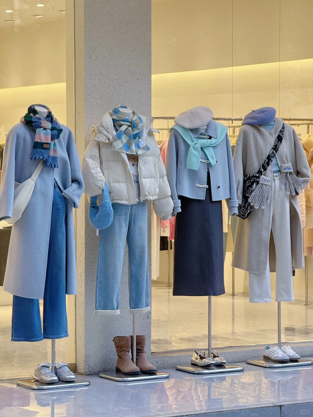 48套❗️冬季韩女氛围感穿搭🇰🇷每一套都好爱