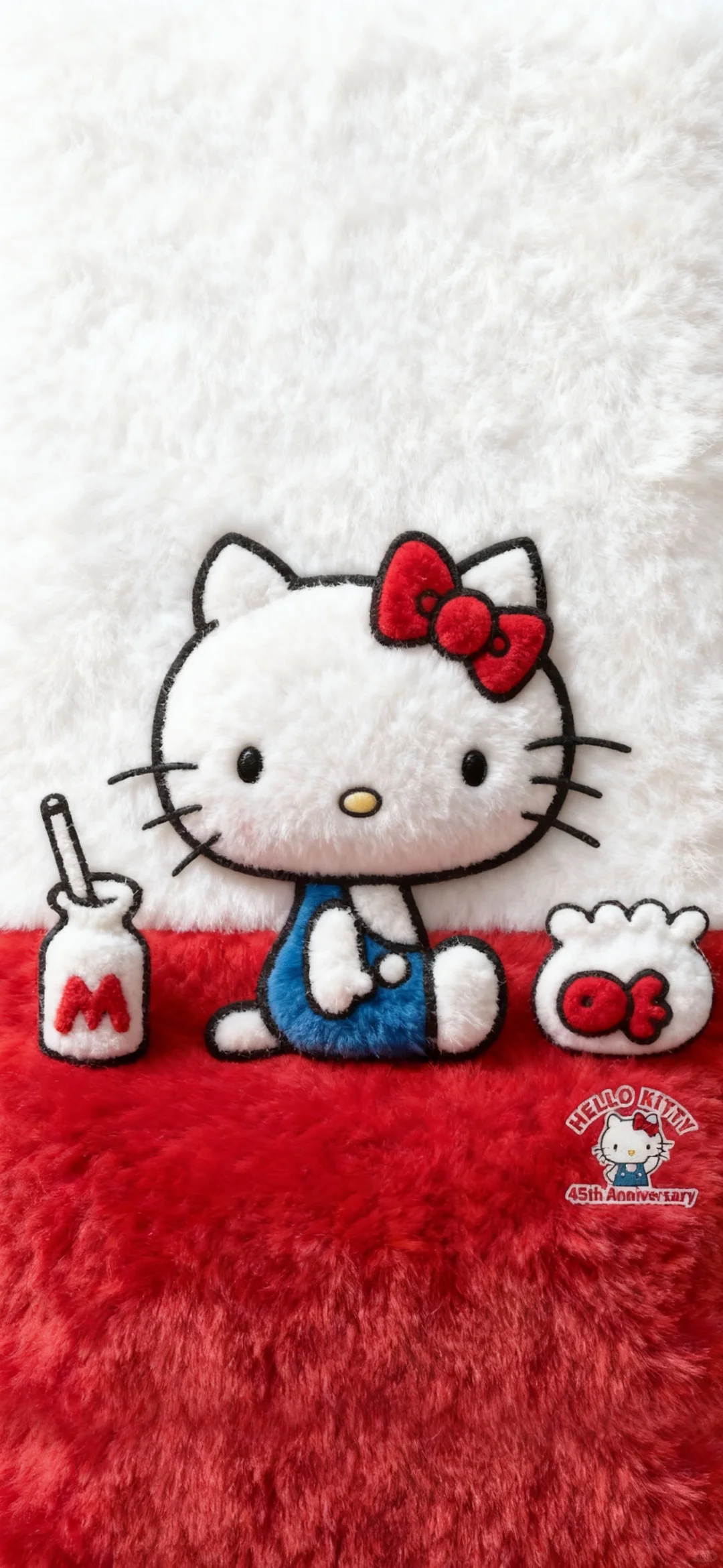 毛茸茸的hellokitty 😍手机壁纸合集