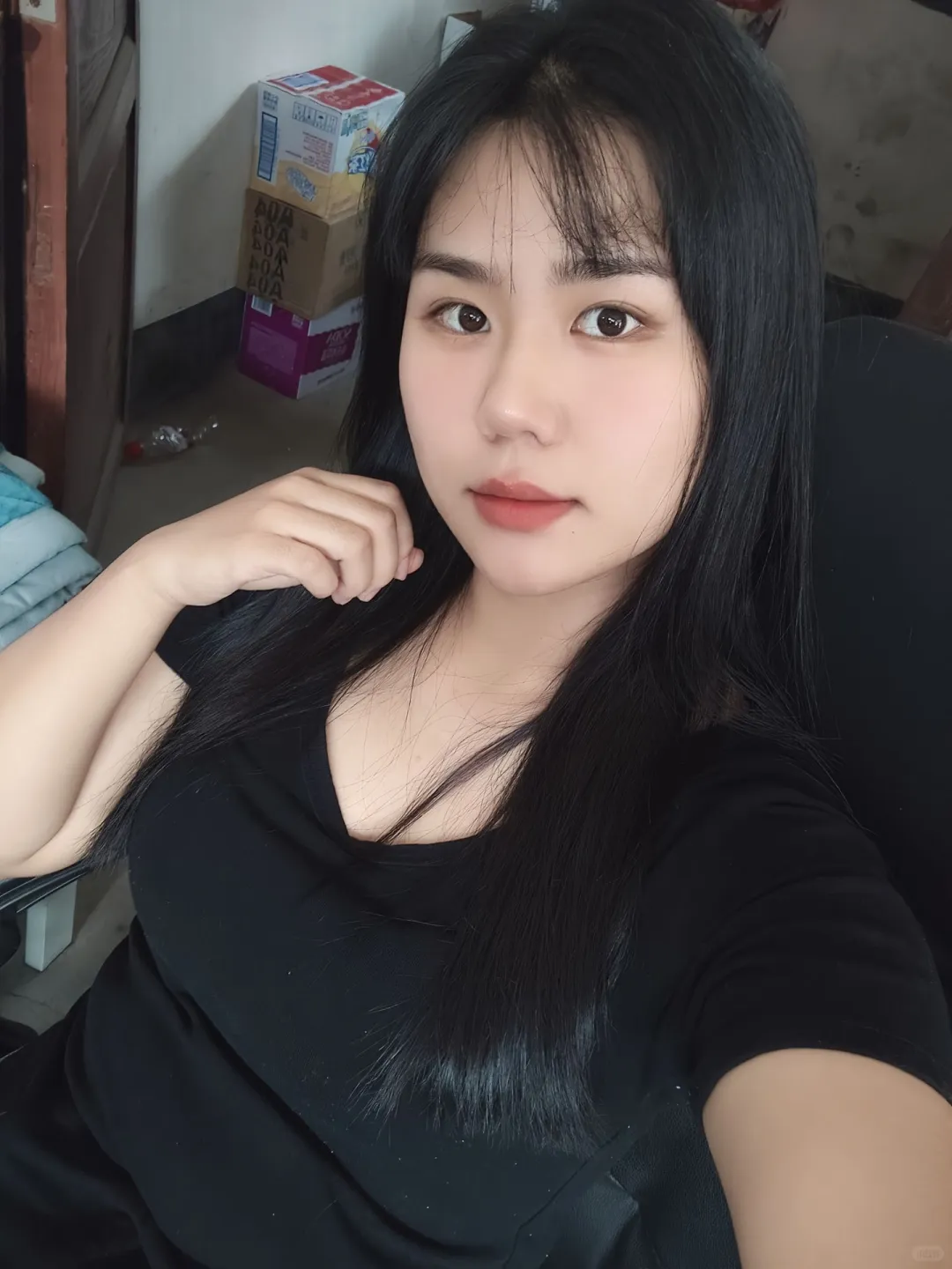 微胖女生长这样