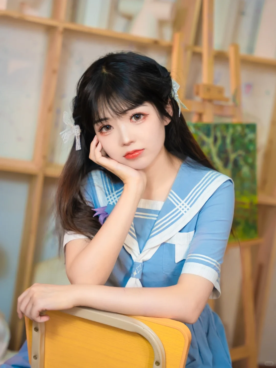 想把你画进画里 偷偷藏起来