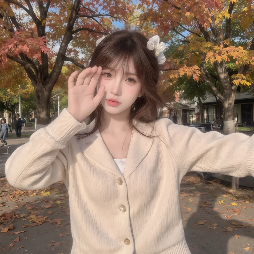 WeChat秋日氛围感女生头像！