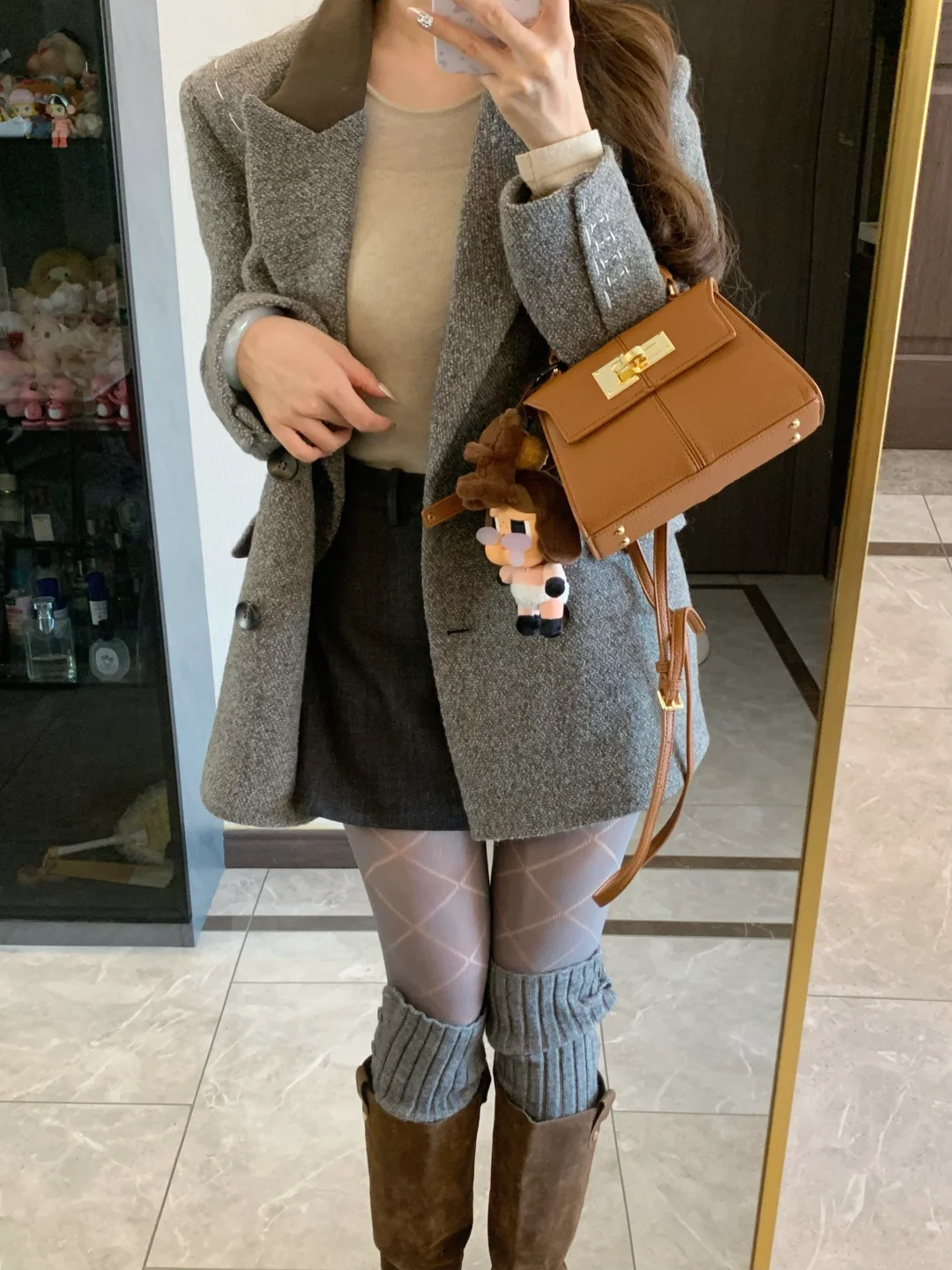 韩系复古叠穿 🍂˶•⩊•˶