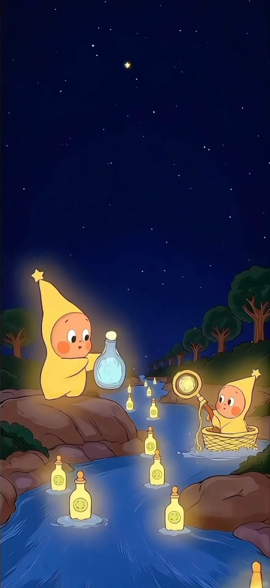 🧡宝贝儿你的愿望装瓶了～流向许愿河