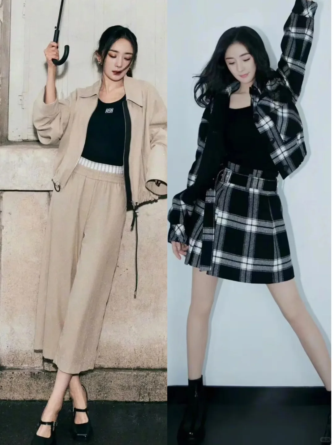 中年少女慵懒女神风学杨幂穿搭