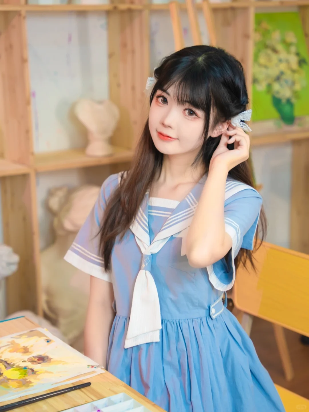 想把你画进画里 偷偷藏起来