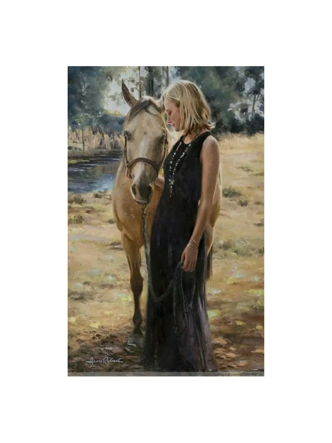 1000幅油画美女，获取摄影灵感 | 154-162