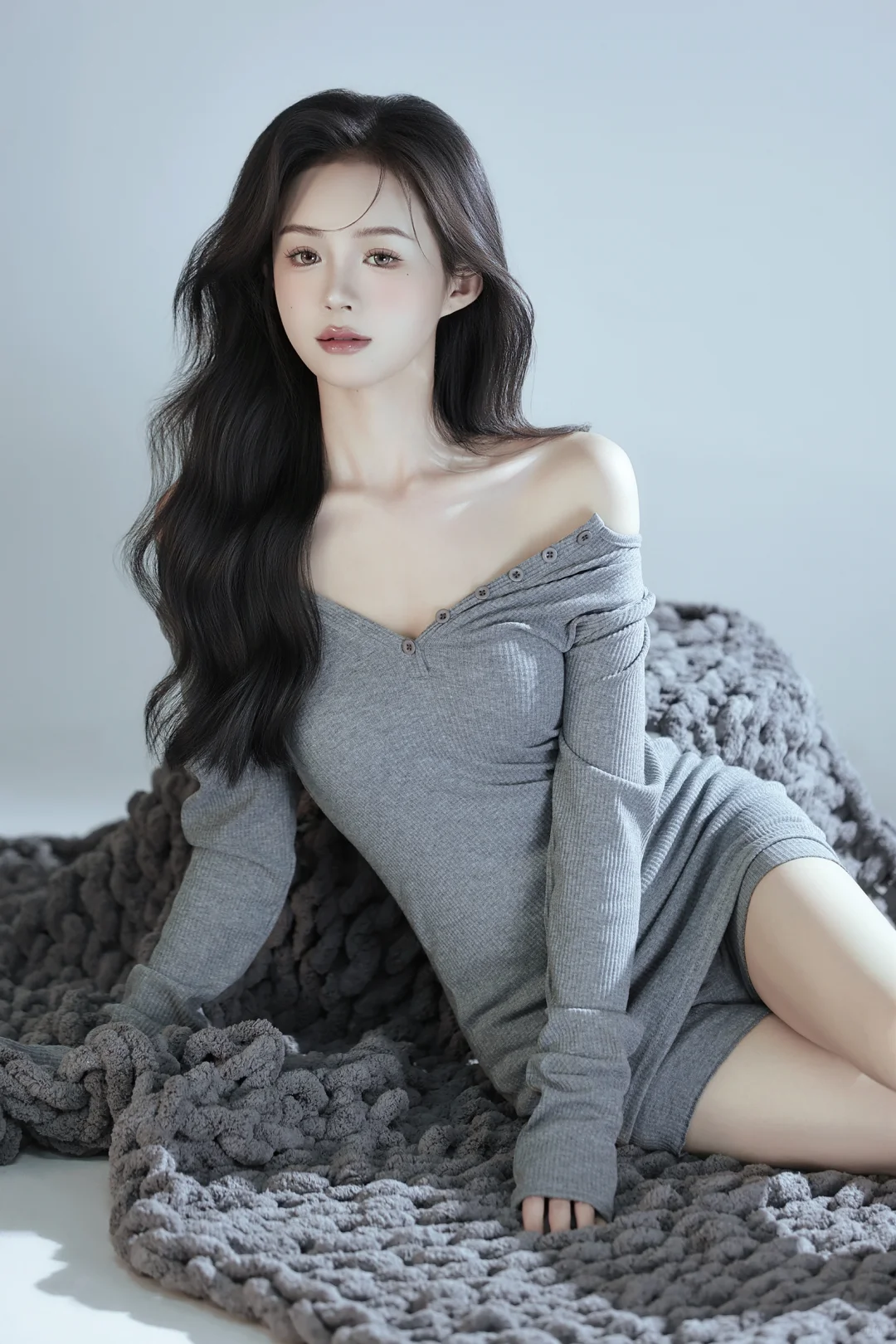 纯欲感拉满✨ 我的极简私房写真太绝了