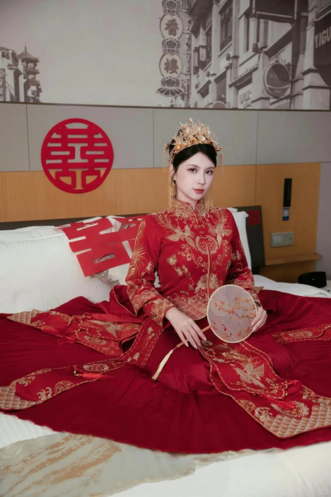 醉美中式婚服秀之秀人小蛮妖《10865》