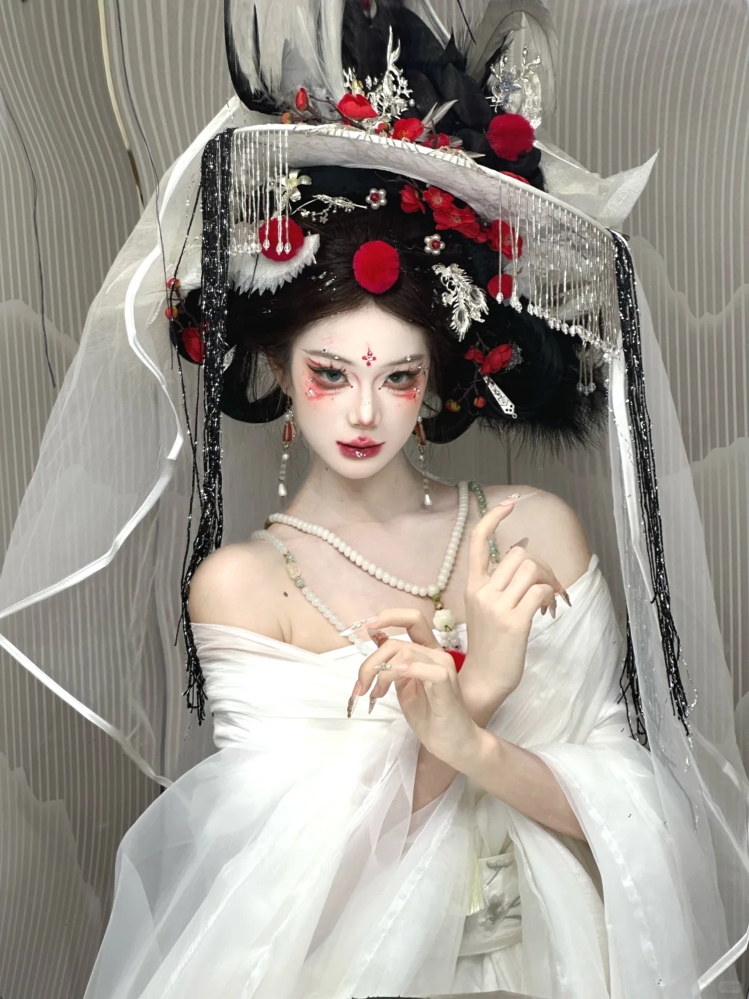 我将选择一套汉服妆造💄👭作为我的解药