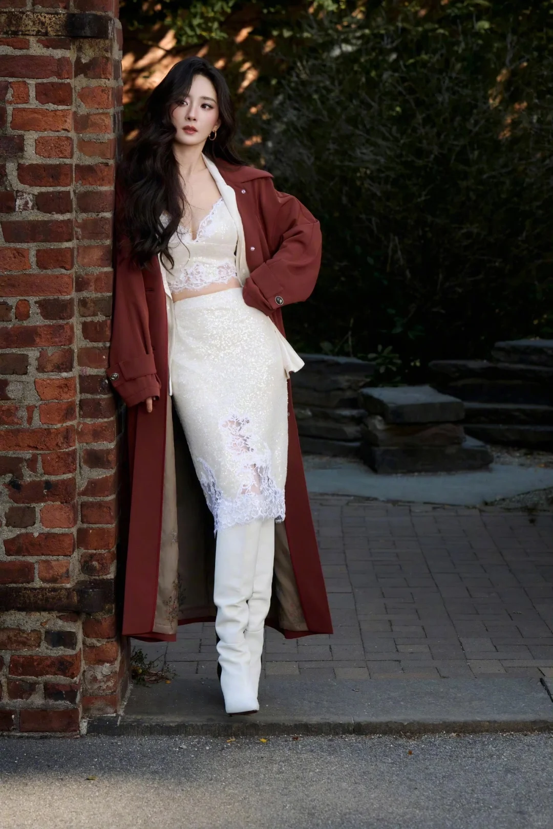 杨幂｜🐦‍⬛幂幂秋冬复古大衣穿搭大赏