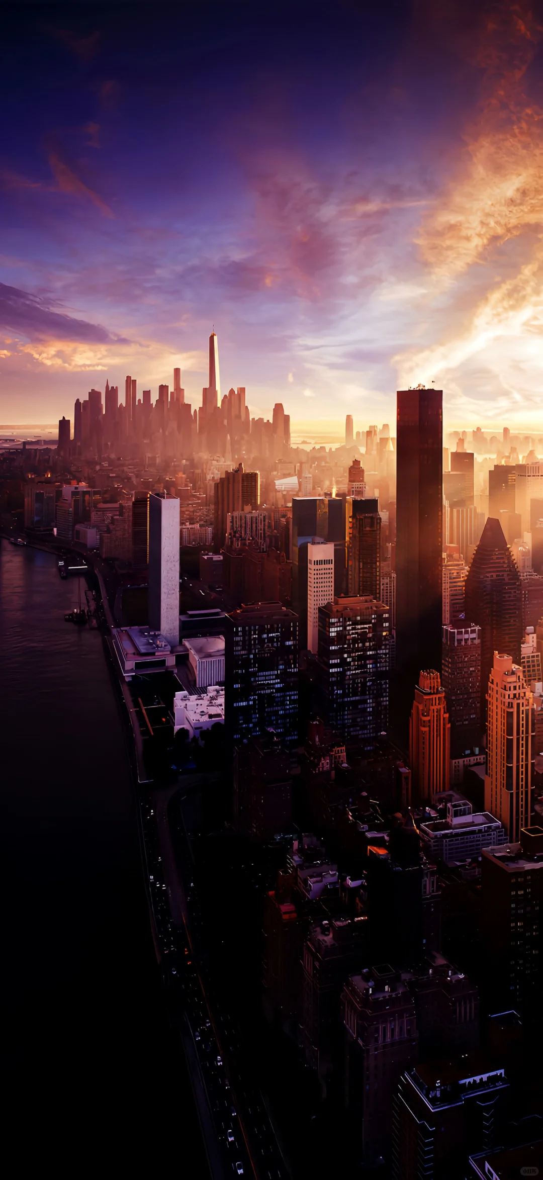 奈斯壁纸｜城市建筑景深效果4K壁纸②