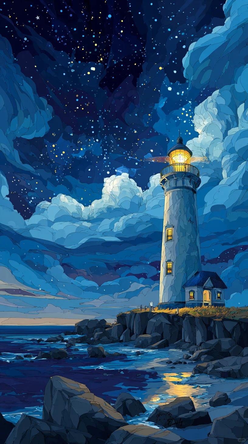 🌊当全世界暗下来，光就有了形状