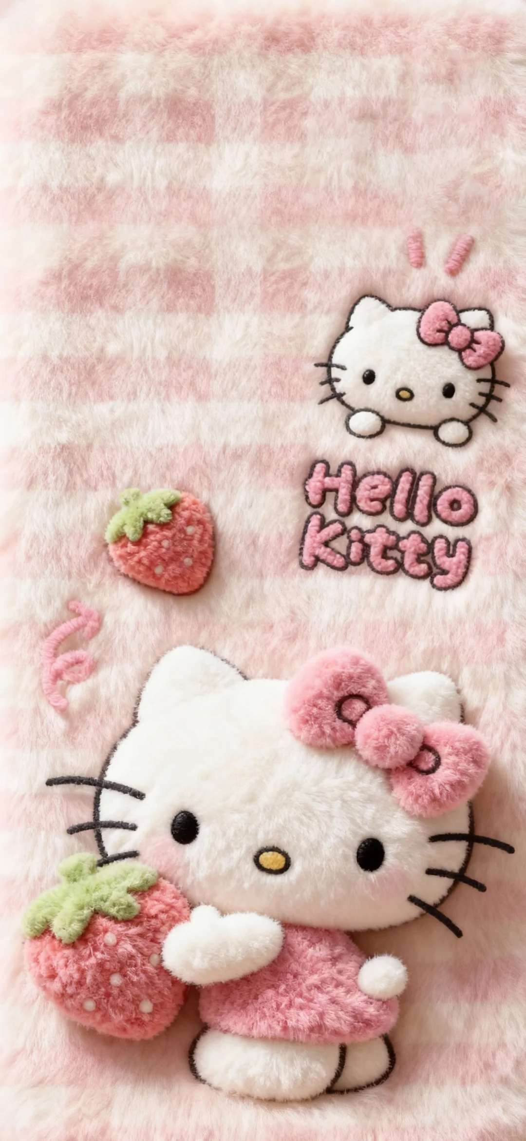 毛茸茸的hellokitty 😍手机壁纸合集
