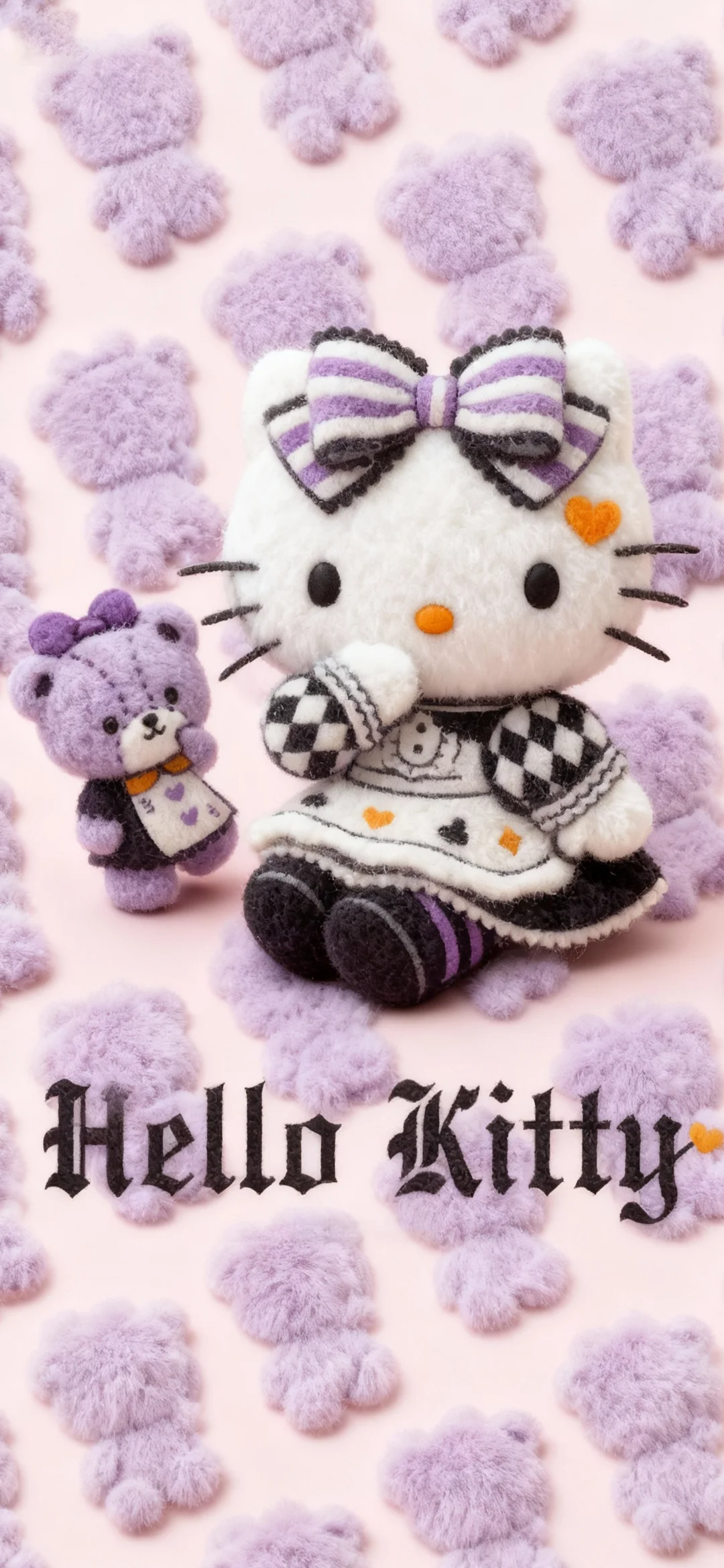 毛茸茸的hellokitty 😍手机壁纸合集