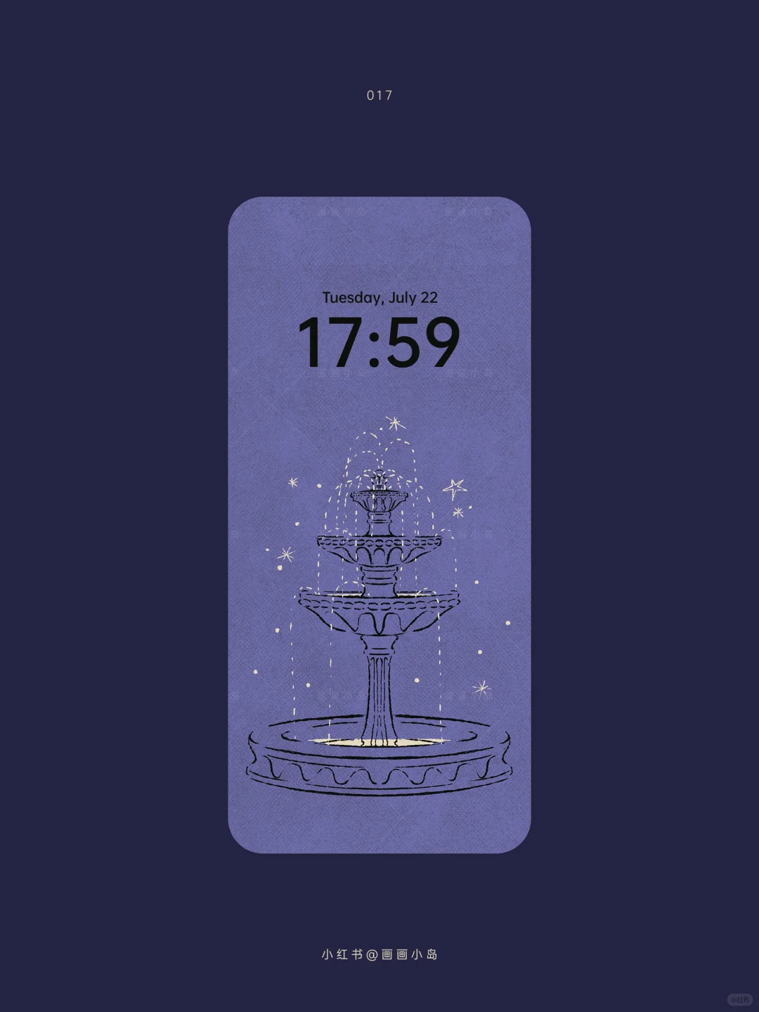 手机壁纸 | 闪光喷泉⛲️✨| 017