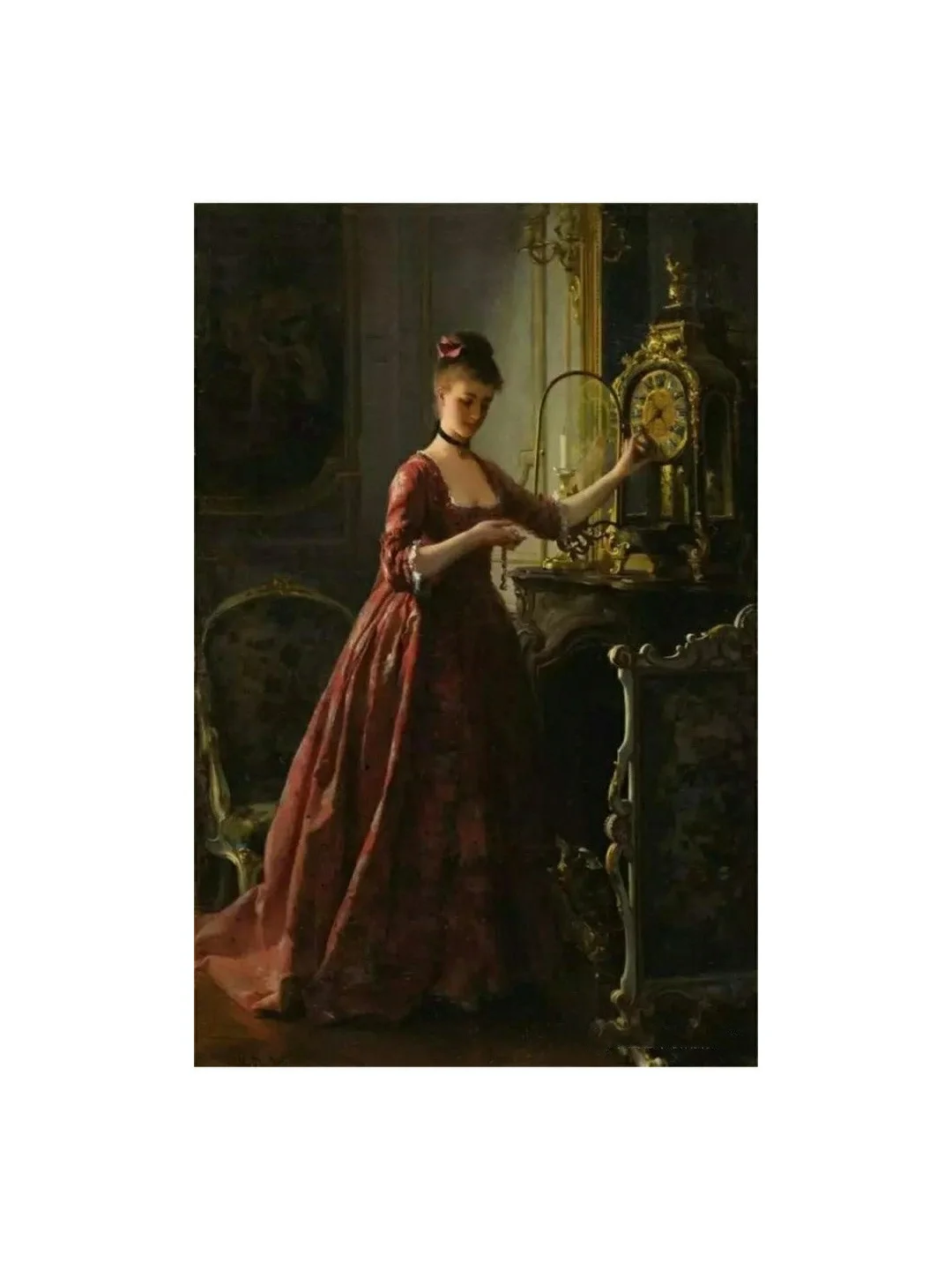 1000幅油画美女，获取摄影灵感 | 154-162