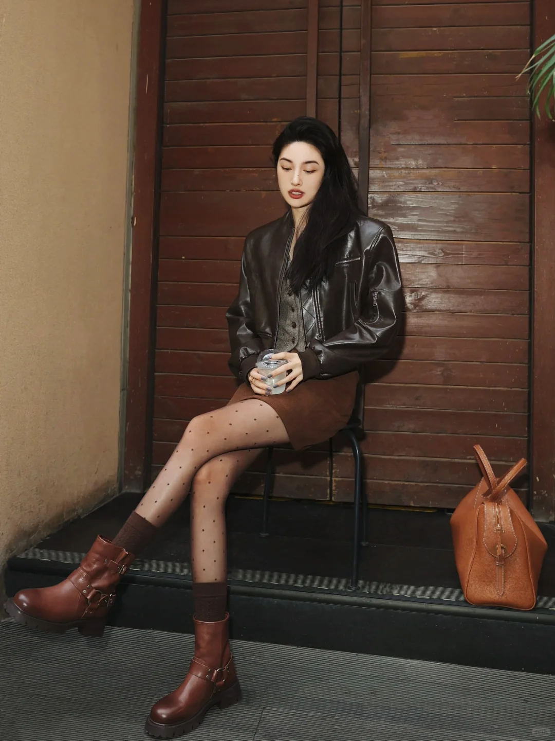 复古美拉德｜飒气与女人味并不冲突