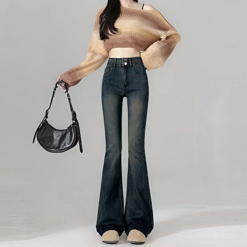 梨形本命喇叭裤！胯宽腿粗直接隐形✨