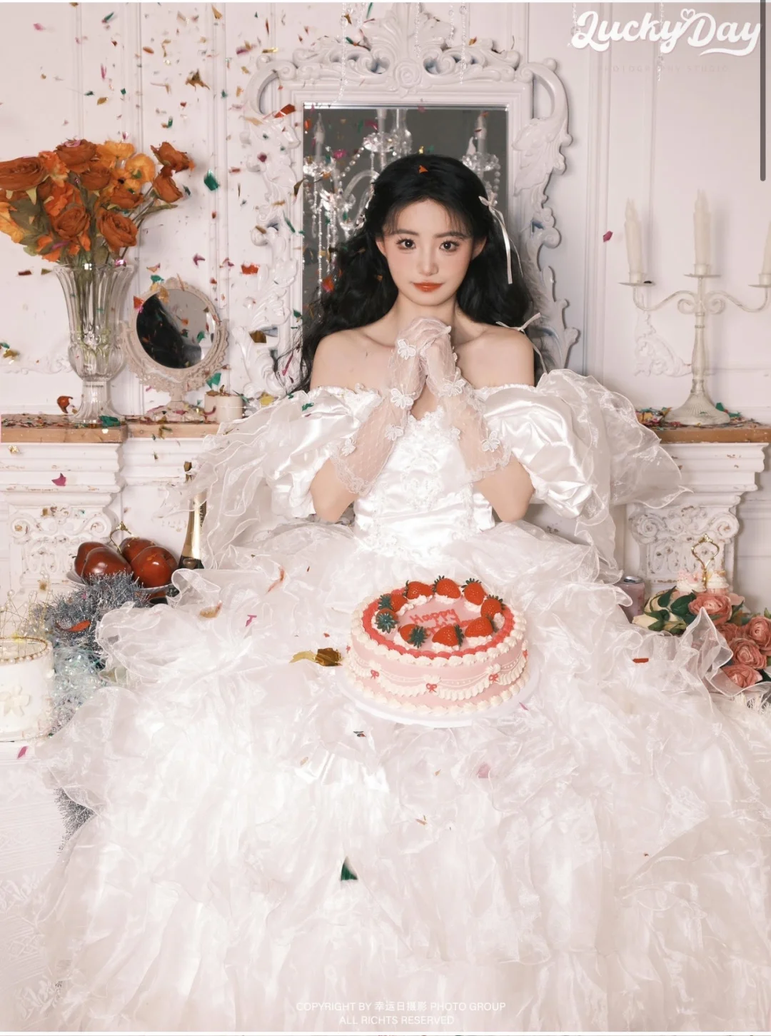 18岁生日照片球球大家帮选风格！！