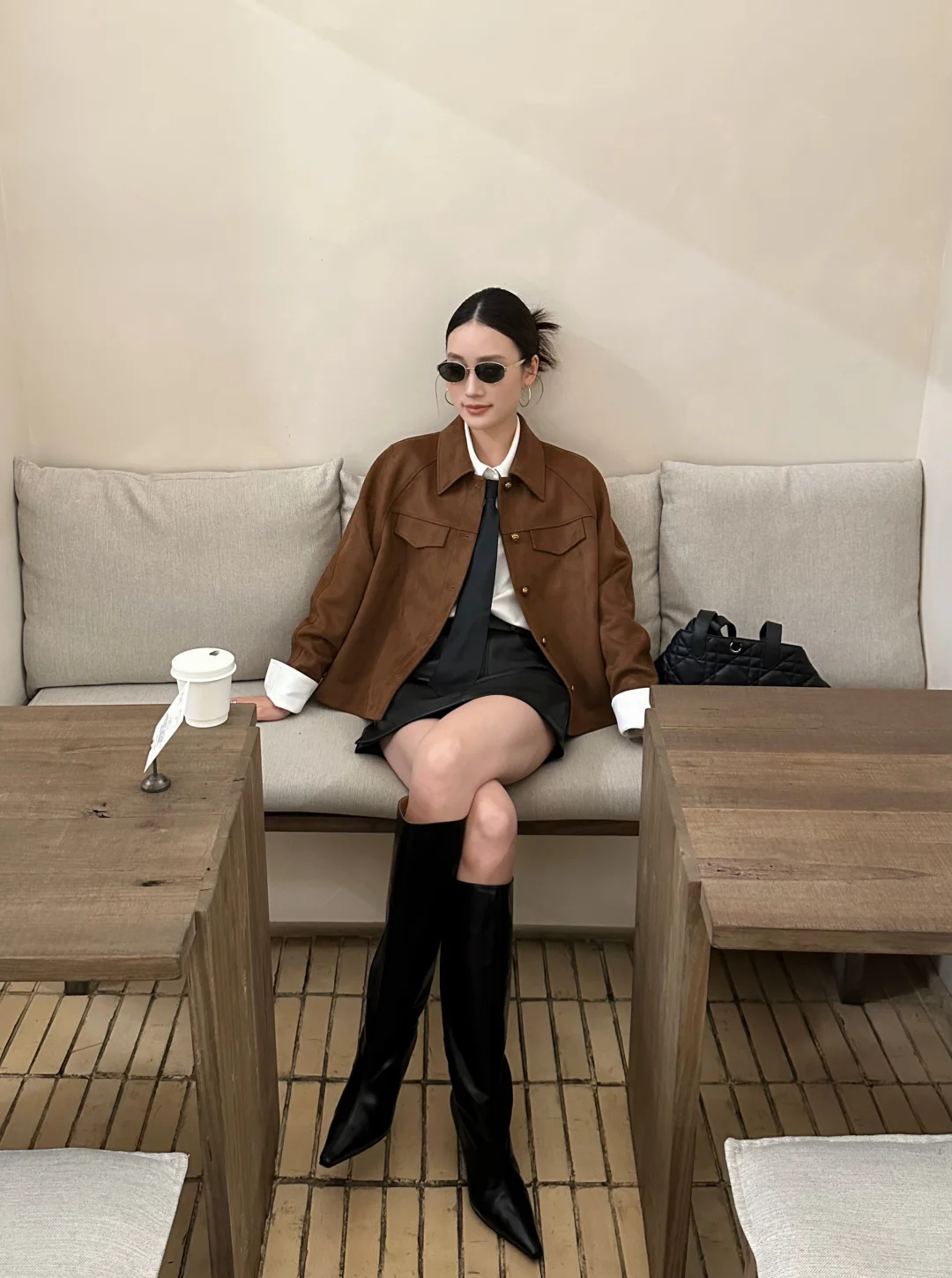 Autumn Outfit｜秋日复古通勤🍁