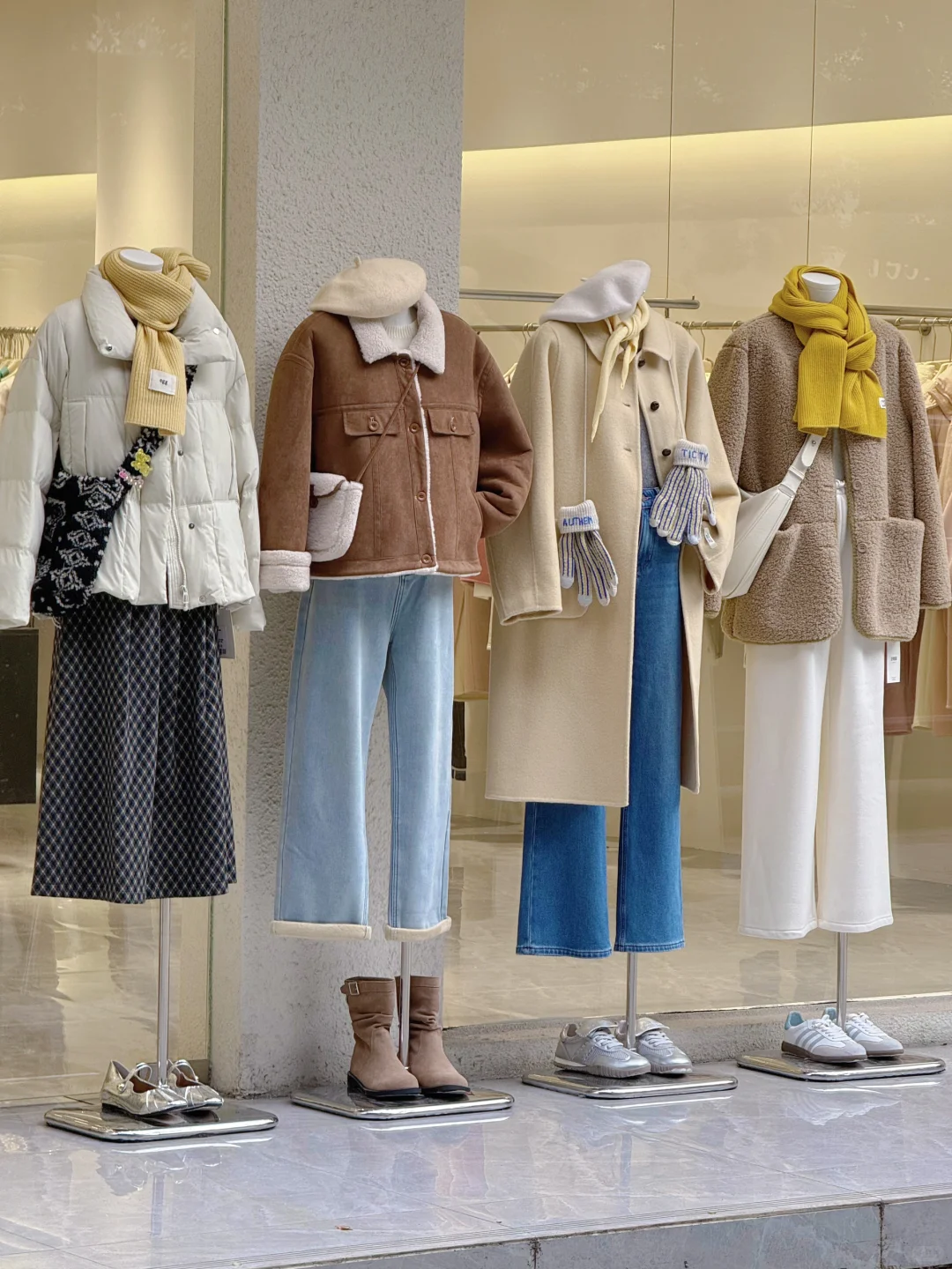 48套❗️冬季韩女氛围感穿搭🇰🇷每一套都好爱