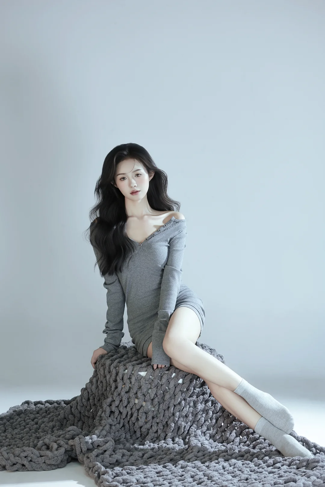 纯欲感拉满✨ 我的极简私房写真太绝了