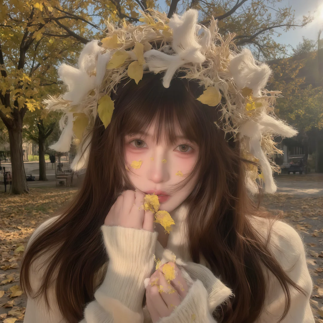 WeChat秋日氛围感女生头像！