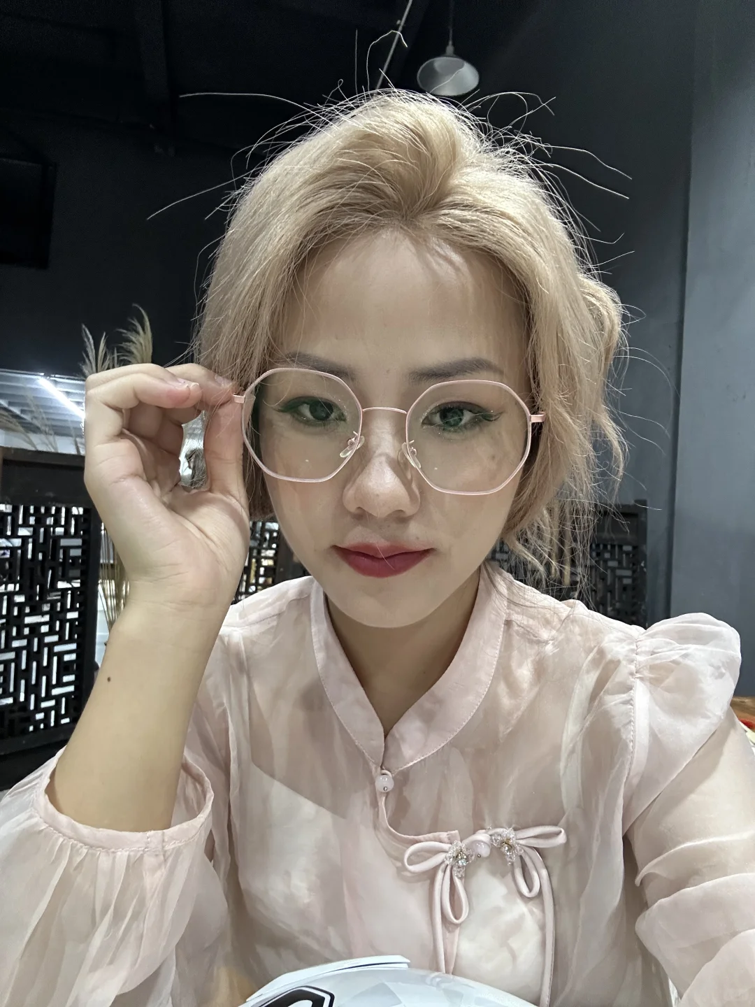 闺蜜说显老……