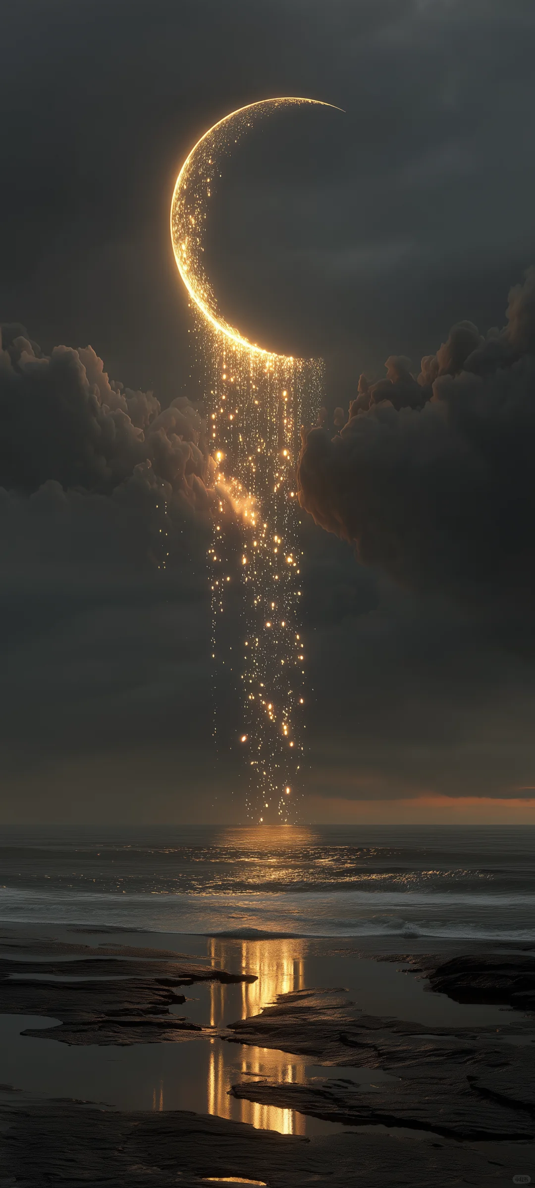 wallpaper|治愈系新月之辉