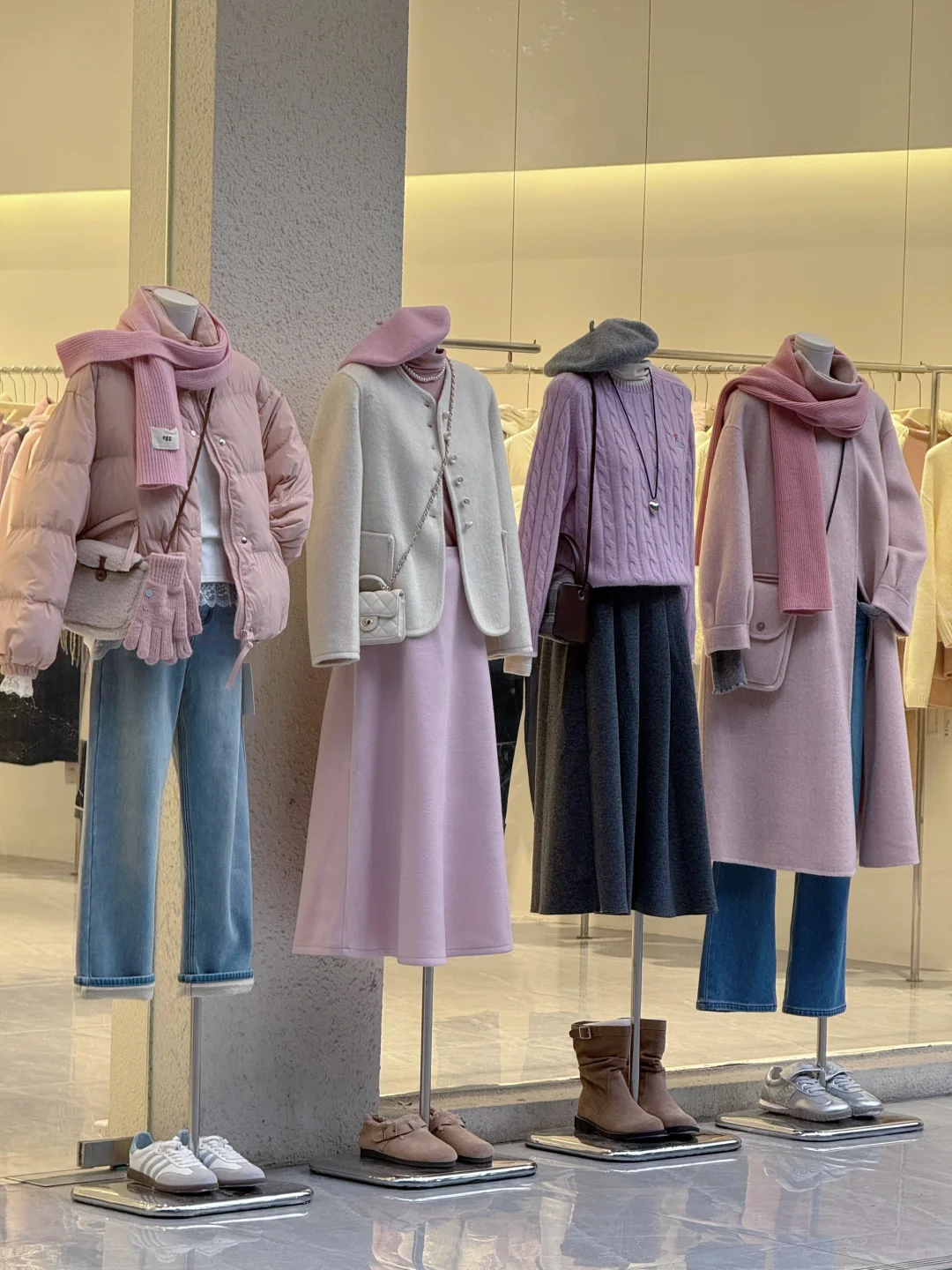 48套❗️冬季韩女氛围感穿搭🇰🇷每一套都好爱