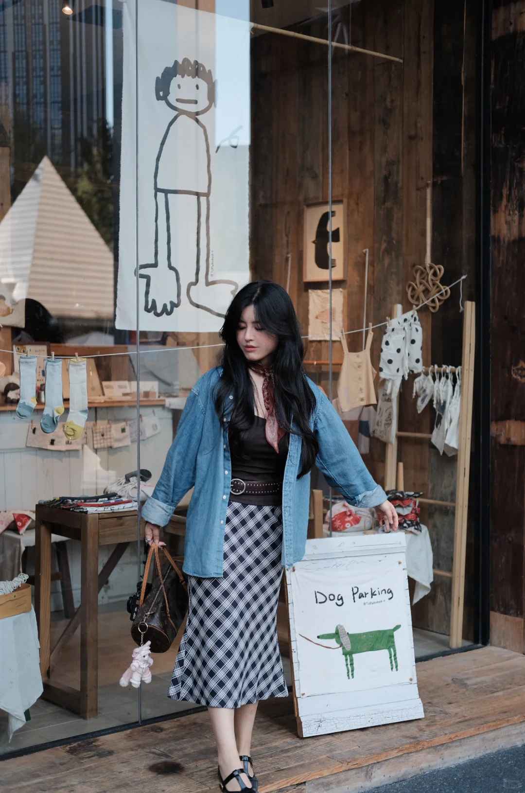 “轻复古文艺女孩”秋日outfit*4