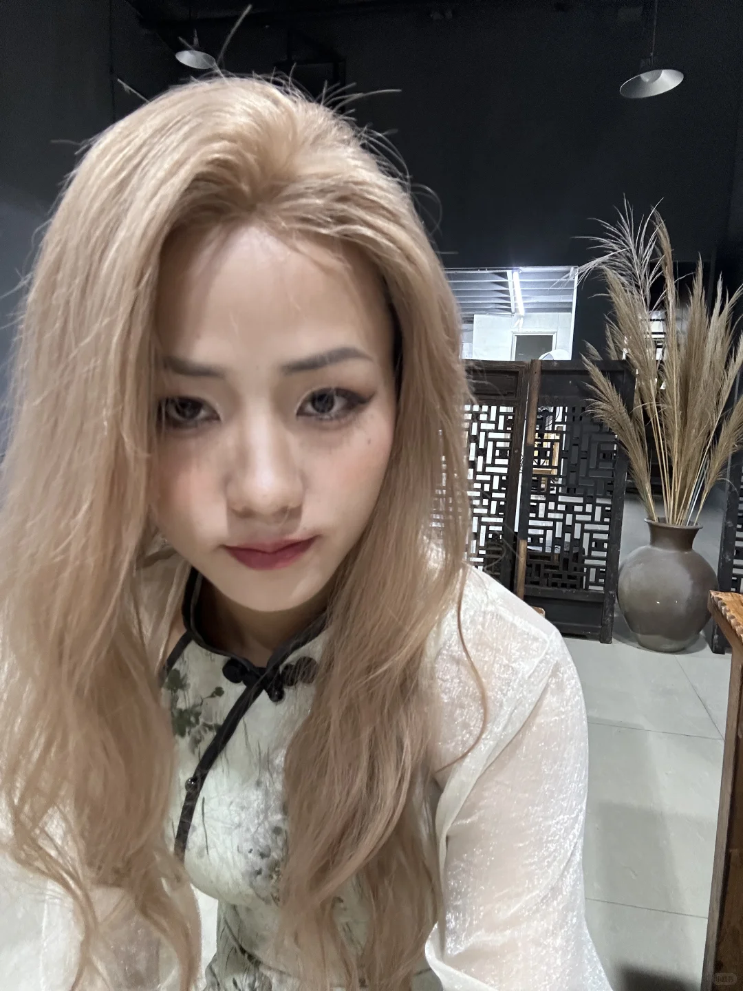 闺蜜说显老……