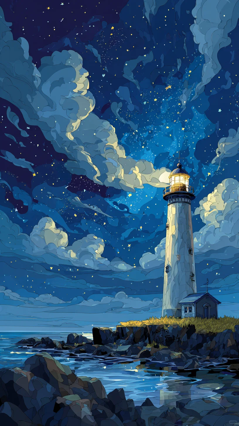 🌊当全世界暗下来，光就有了形状