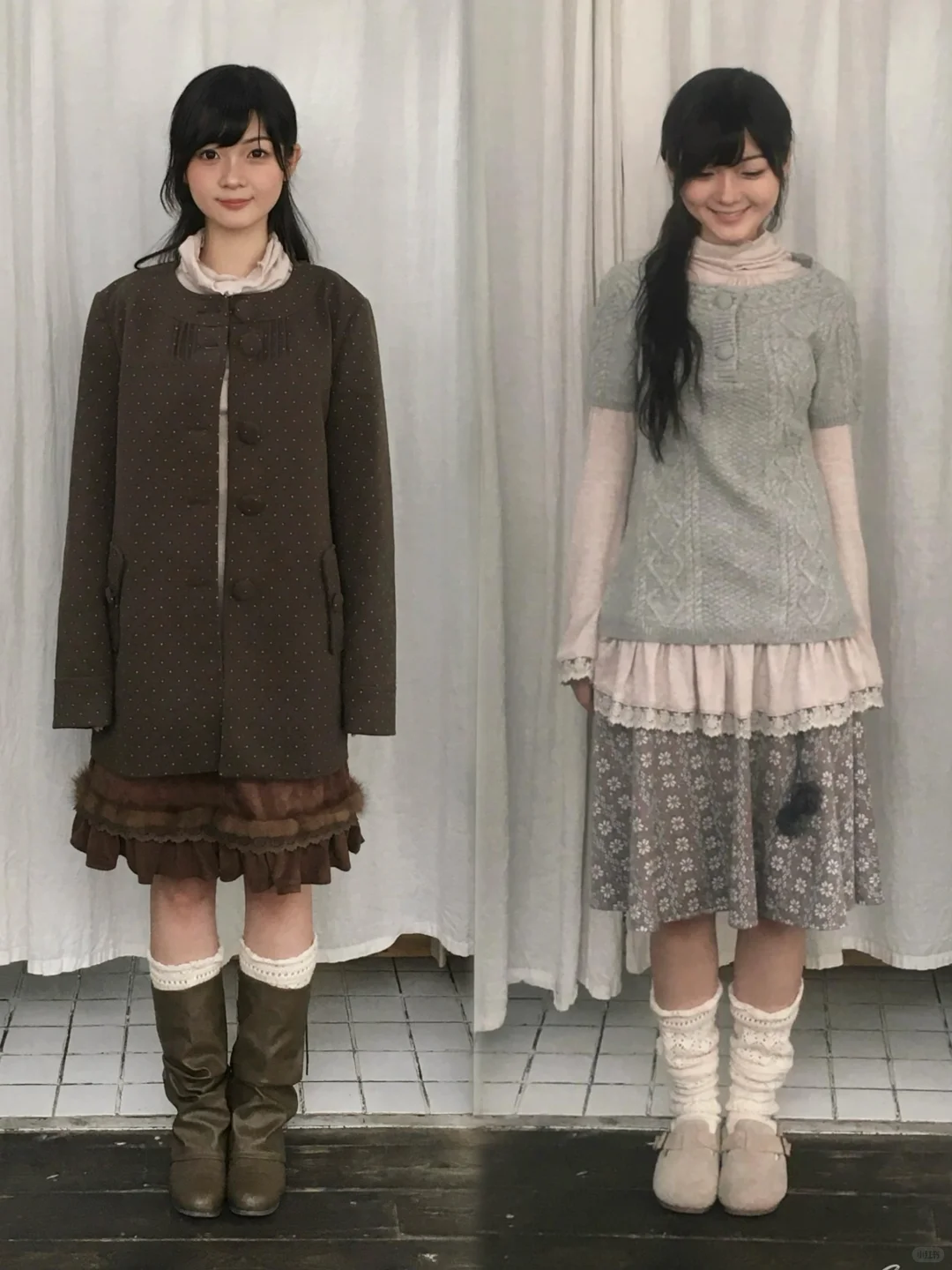 古早味日韩系森女风：复古·甜美·温柔