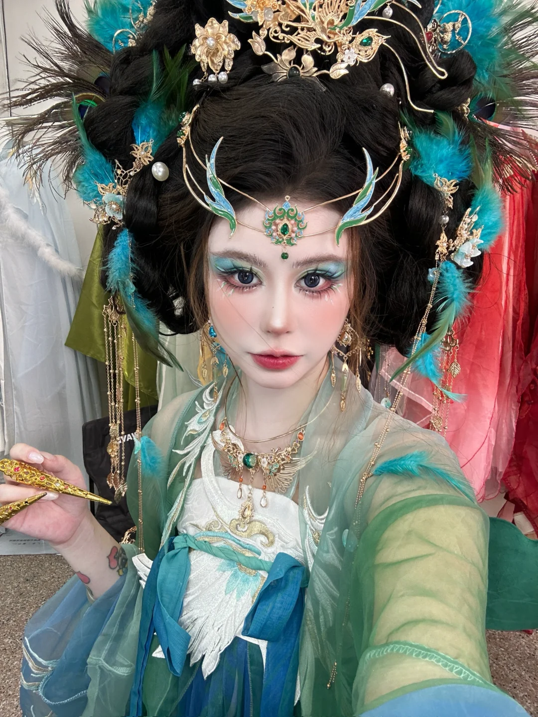 我将选择一套汉服妆造💄👭作为我的解药