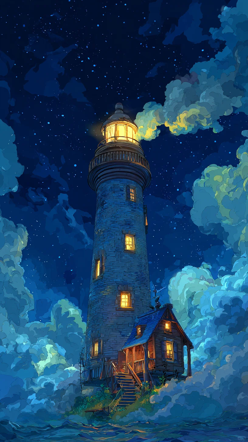 🌊当全世界暗下来，光就有了形状