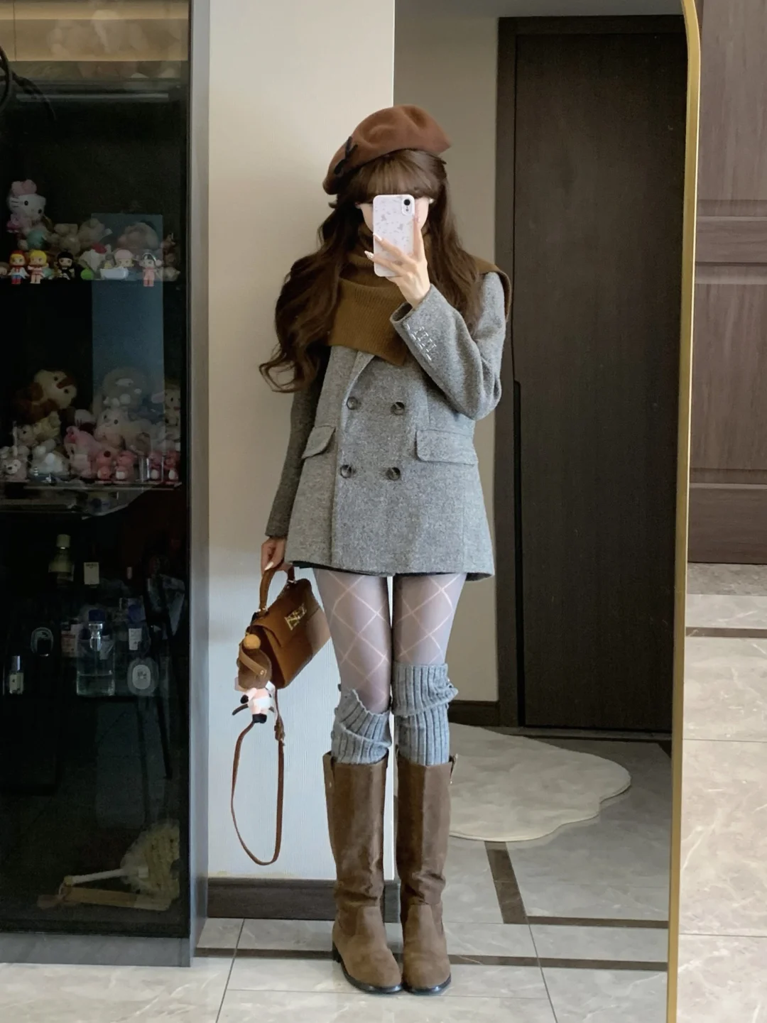 韩系复古叠穿 🍂˶•⩊•˶