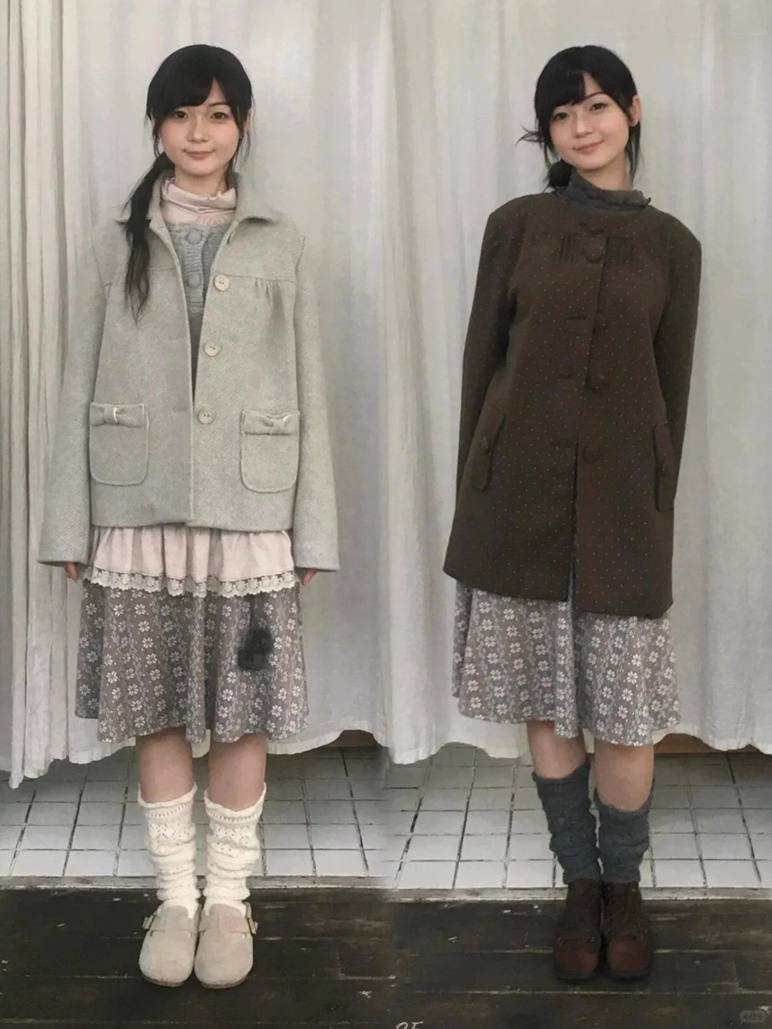 古早味日韩系森女风：复古·甜美·温柔