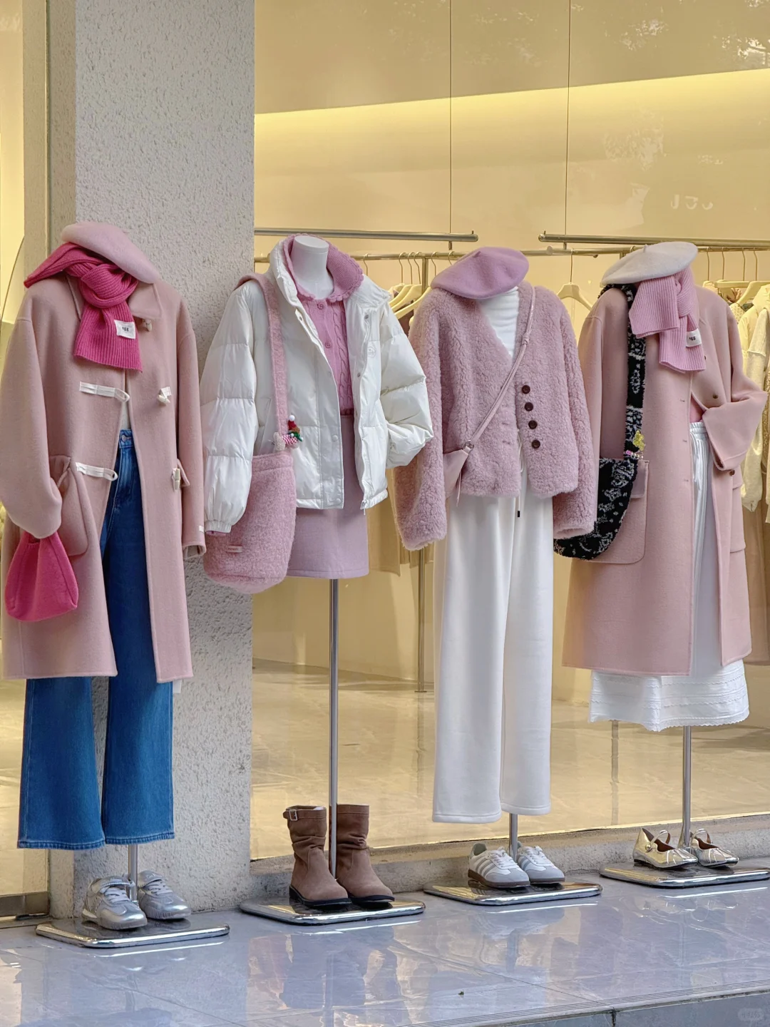 48套❗️冬季韩女氛围感穿搭🇰🇷每一套都好爱