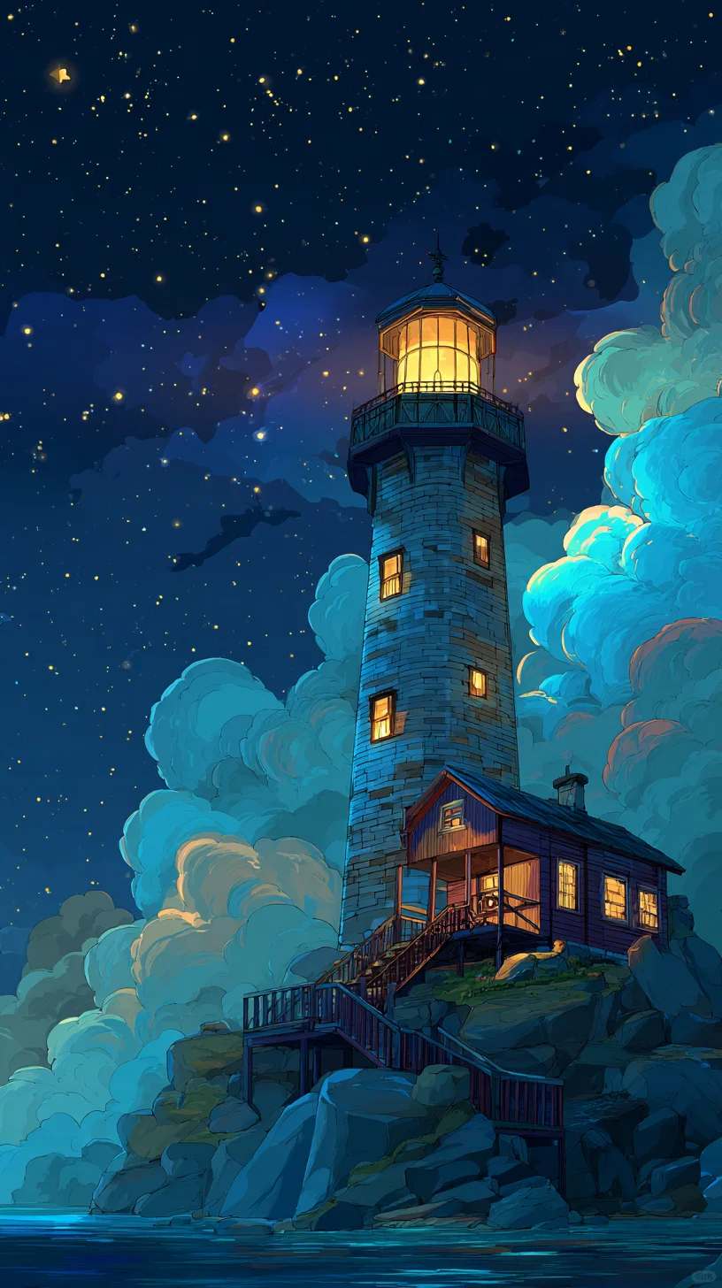 🌊当全世界暗下来，光就有了形状